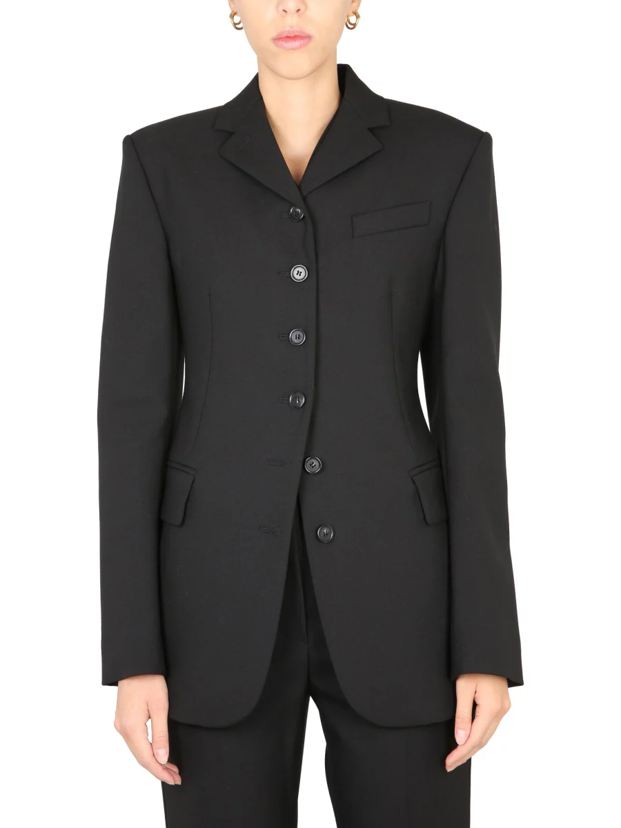 MAX MARA Singlebreasted Longsleeved Jacket