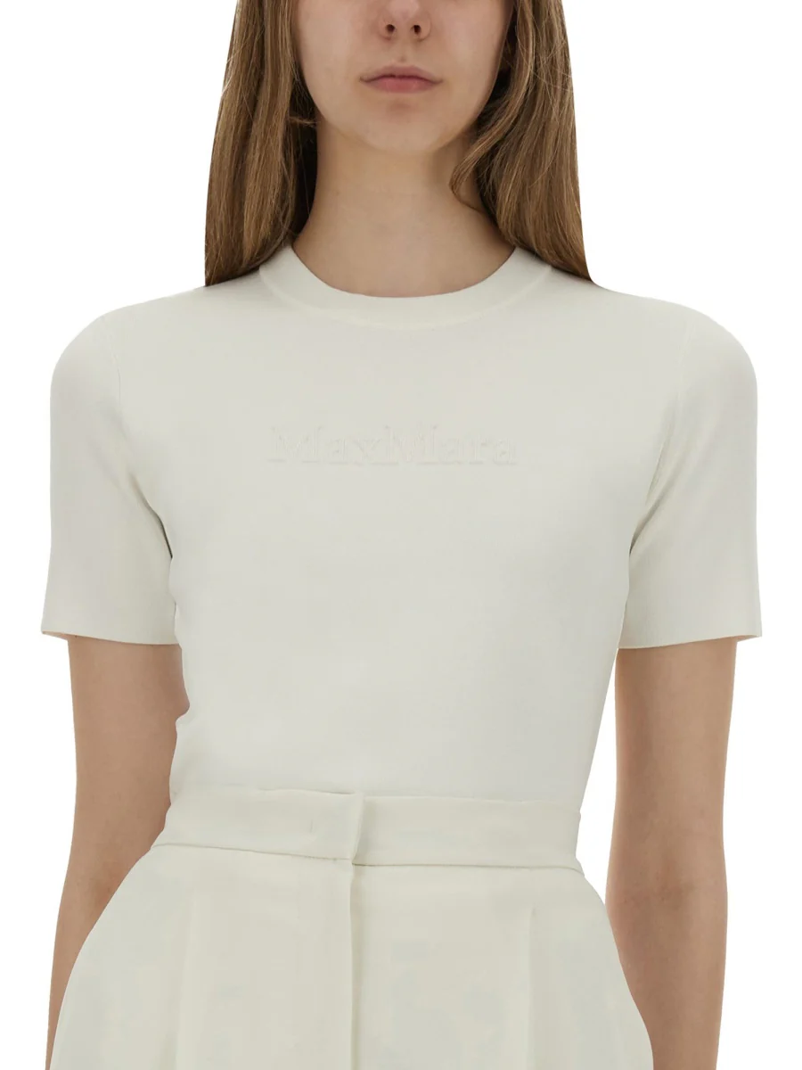 Max Mara Slim Fit T-Shirt - Image 4