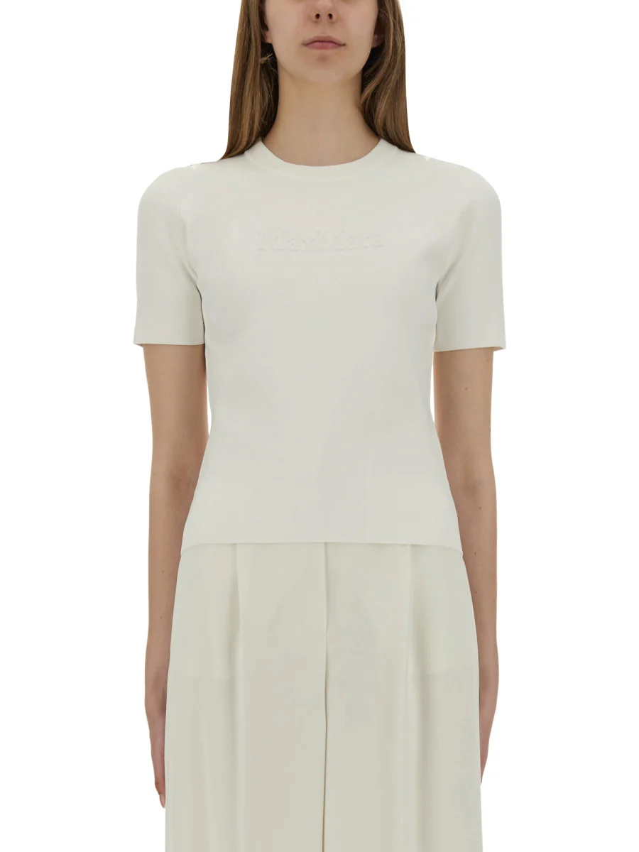 Max Mara Slim Fit T-Shirt - Image 5