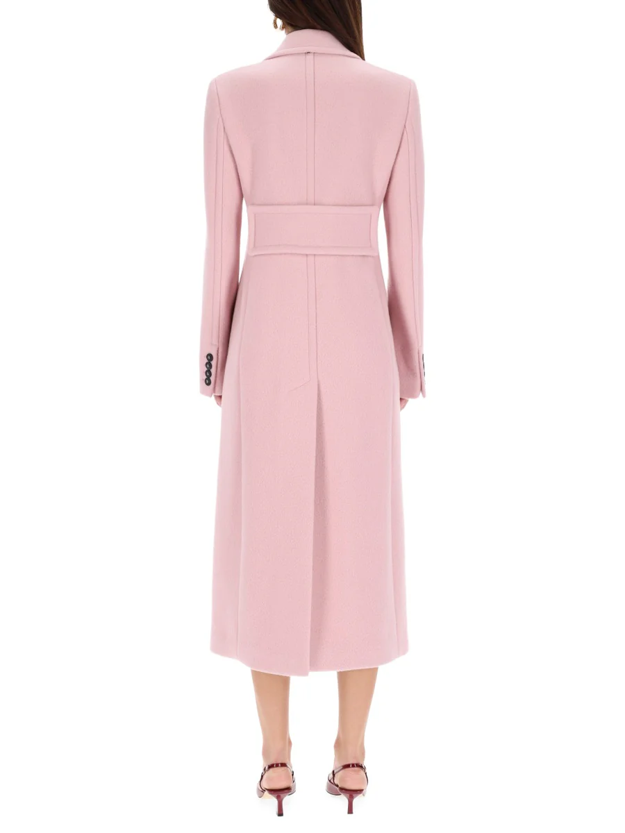 MAX MARA SPORTMAX Adamo Double Breasted Tailored Virgin Wool Blazer - Image 3
