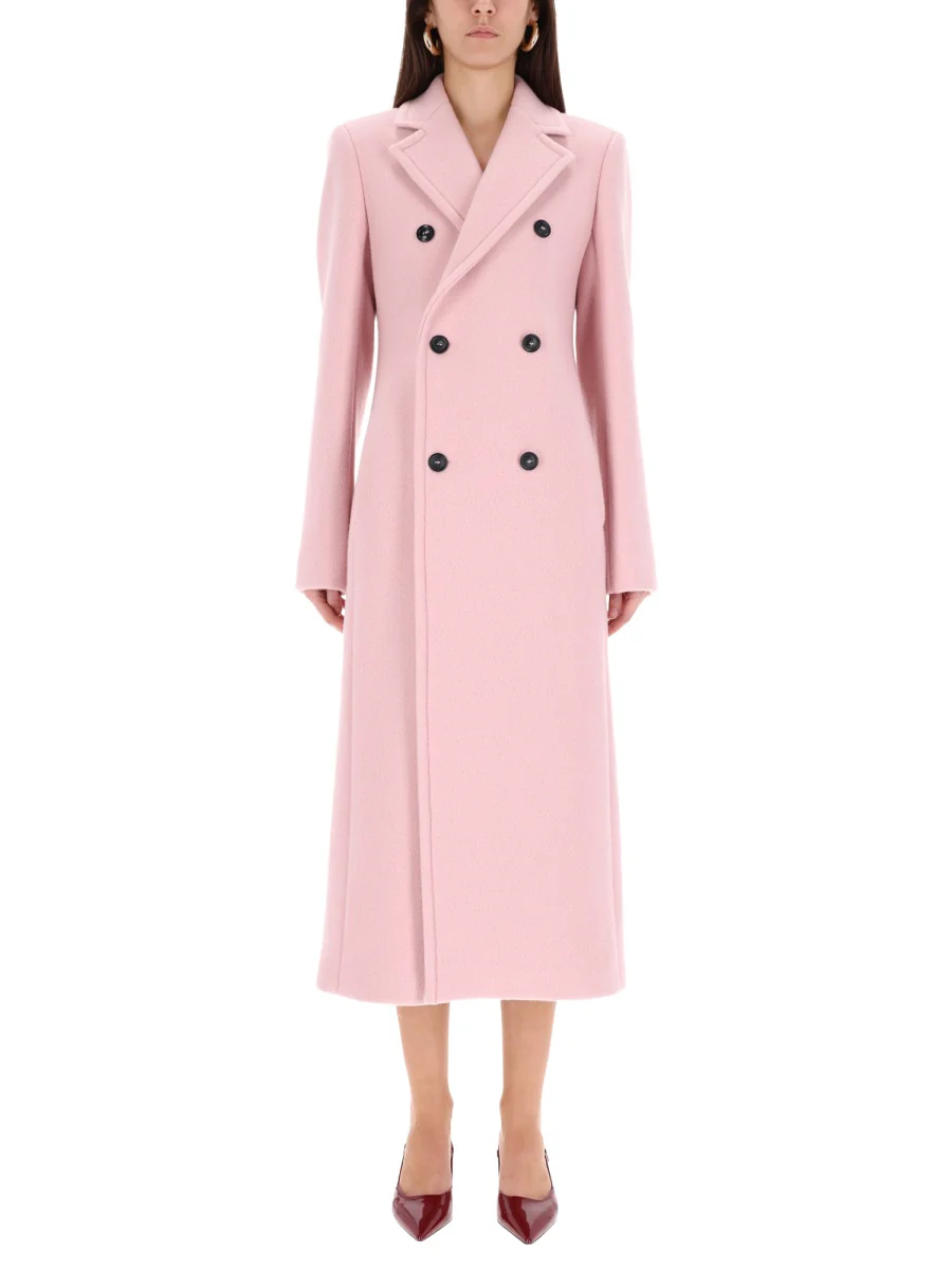 MAX MARA SPORTMAX Adamo Double Breasted Tailored Virgin Wool Blazer - Image 5
