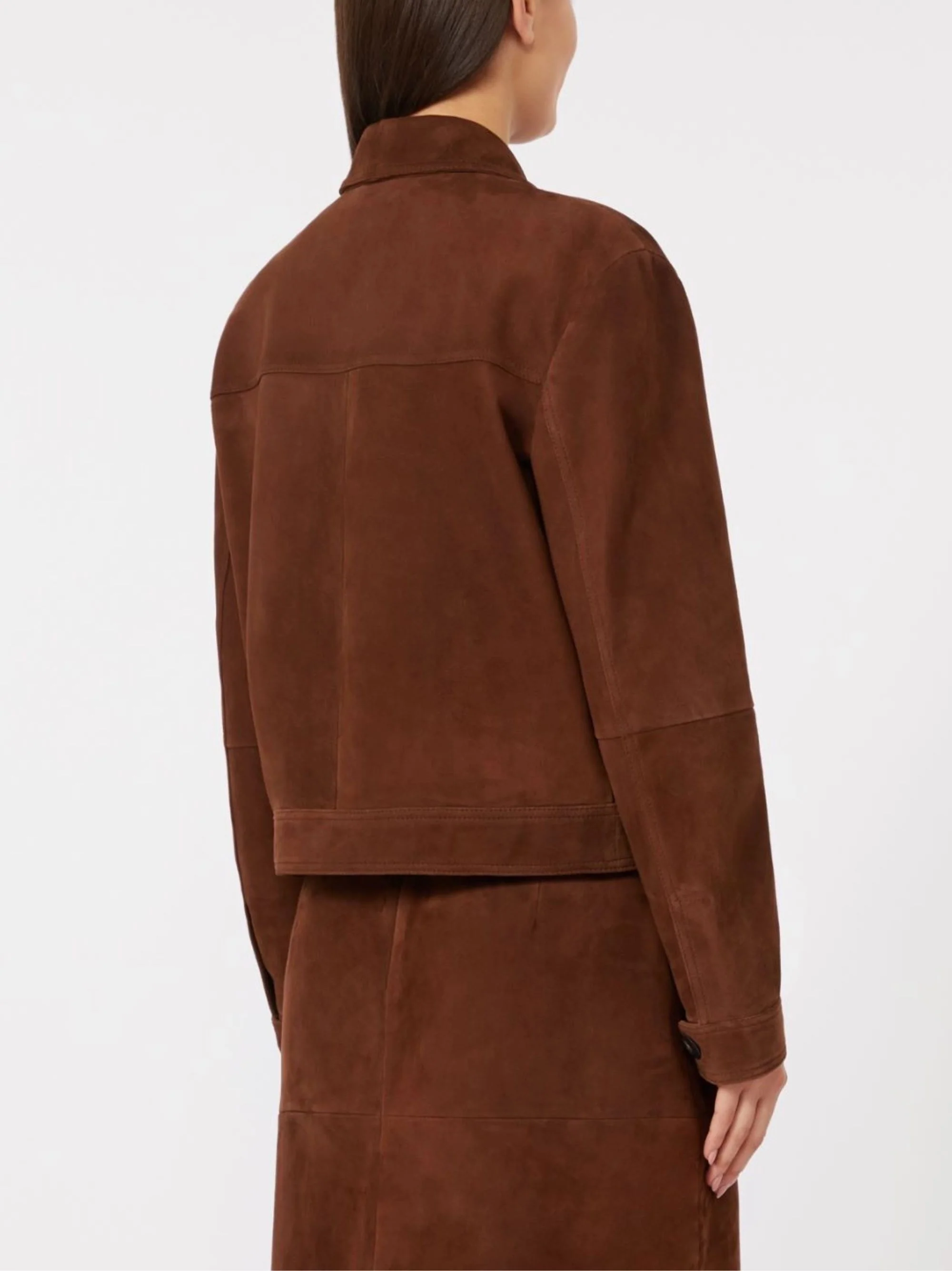 Max Mara Studio Jacket in Suede - Image 3