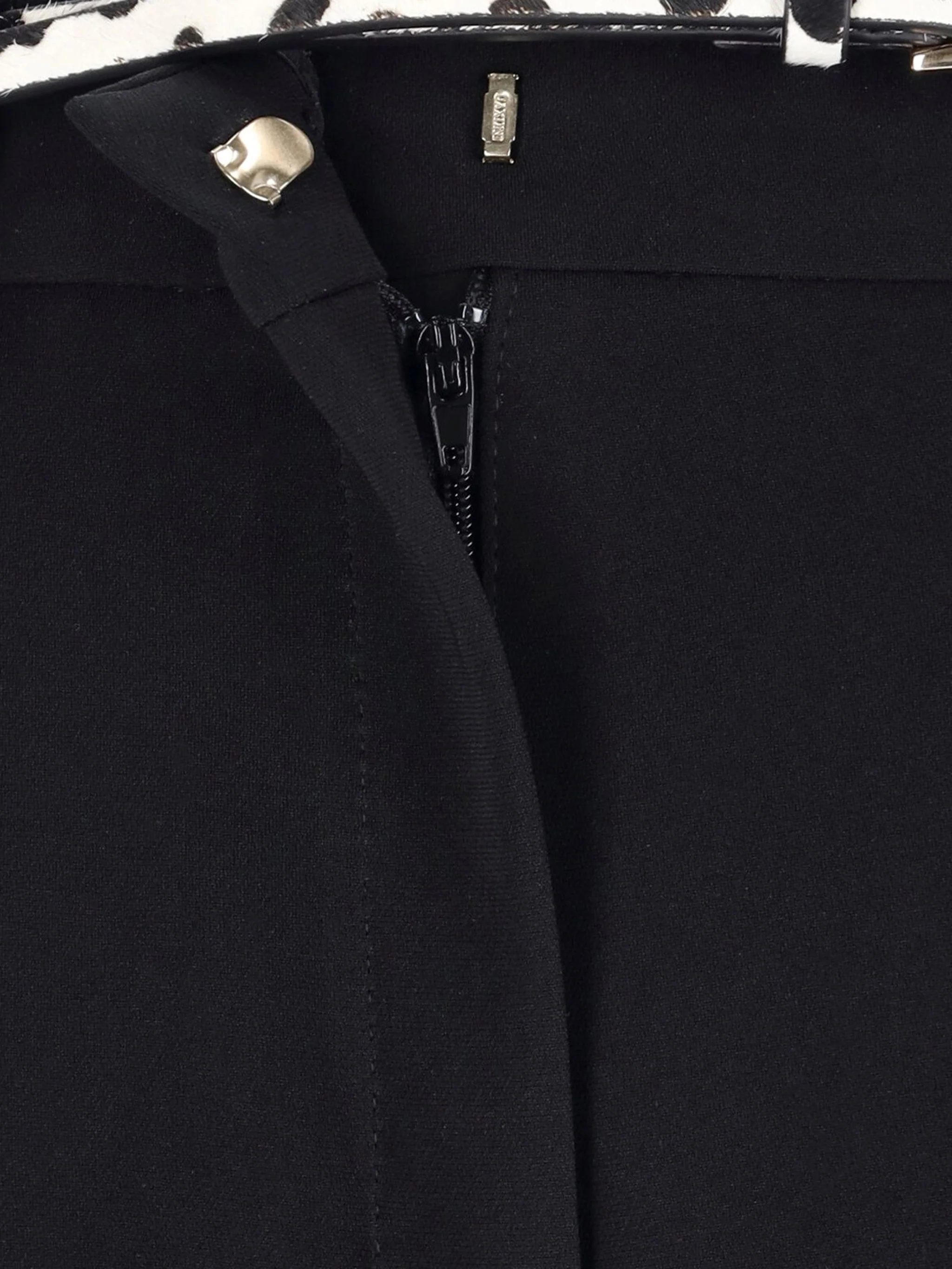 Max Mara Studio Tailored High-Waisted Trousers with Matching Belt - Size 40 - Image 4