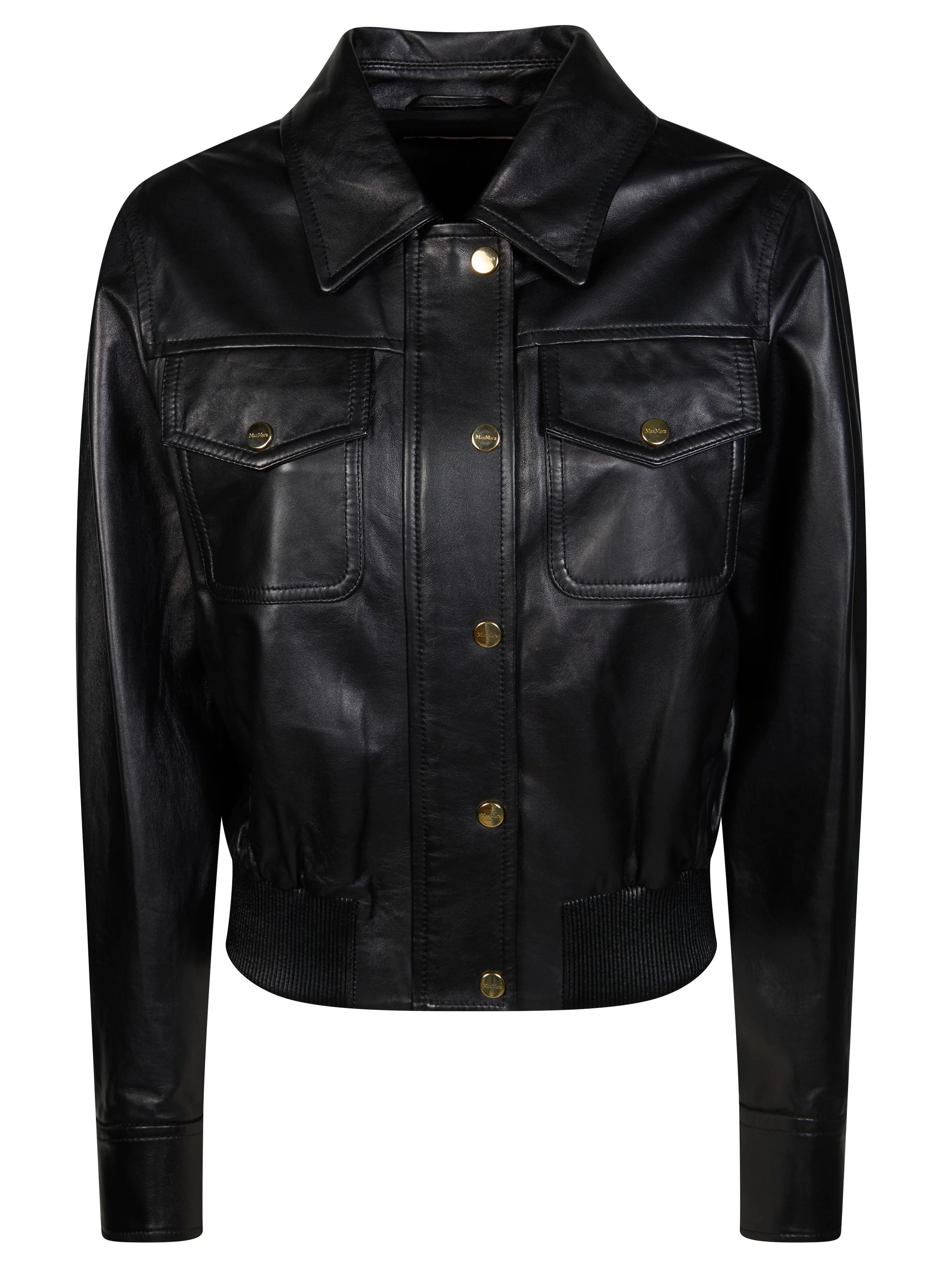 Max Mara Studio Women's Mini Bomber Jacket