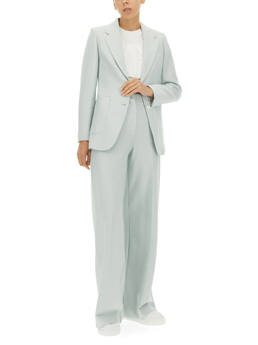Max Mara Women's Elegant Trousers with Button and Zip Closure - Image 2