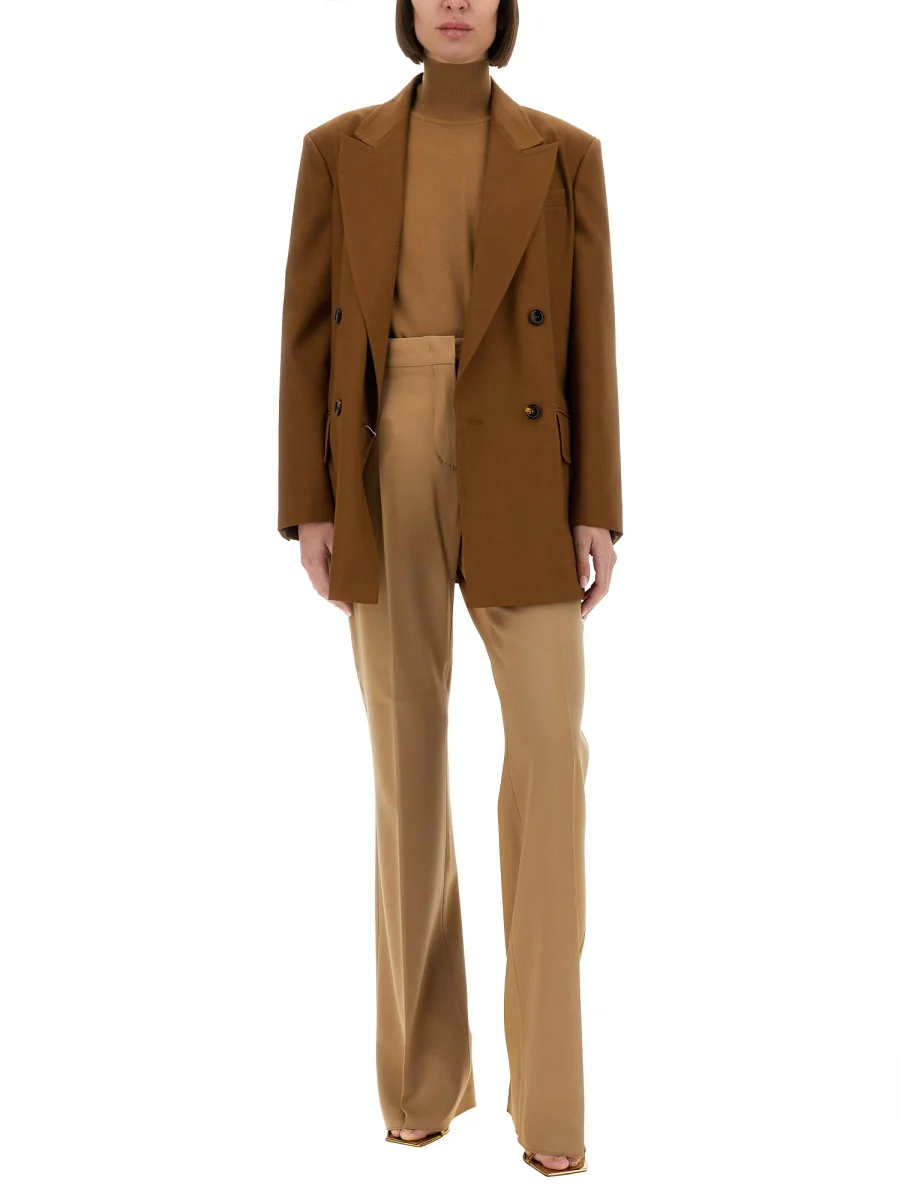 MAX MARA Wool Blend Double-Breasted Jacket - Image 2