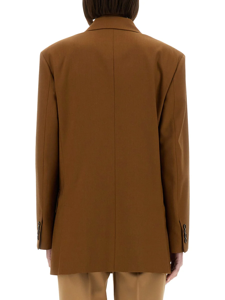 MAX MARA Wool Blend Double-Breasted Jacket - Image 3