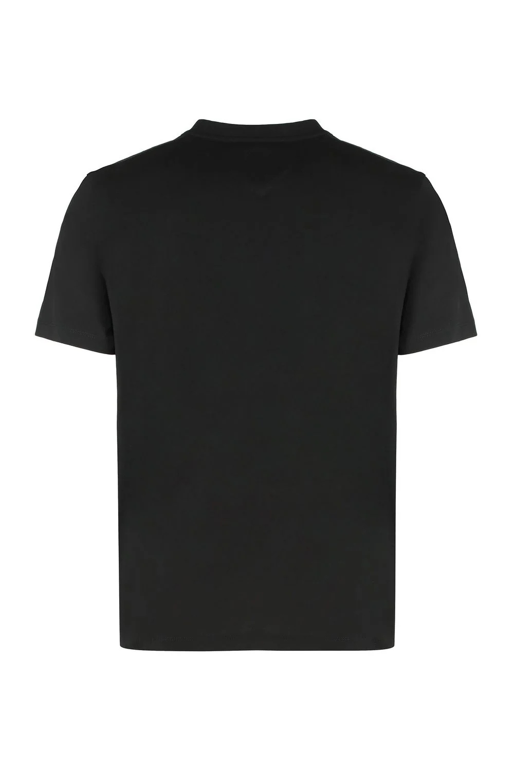 MCM Laurel Logo Print T-Shirt in Organic Cotton - Image 2