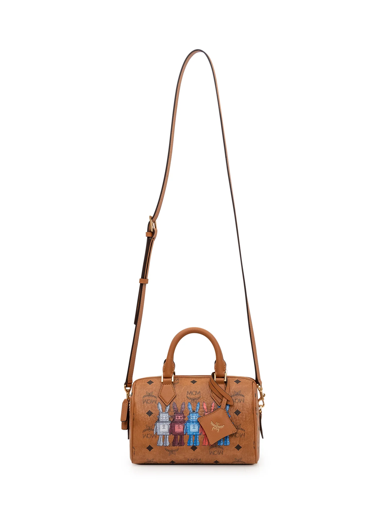 Mcm Mini Boston Handbag - Image 2