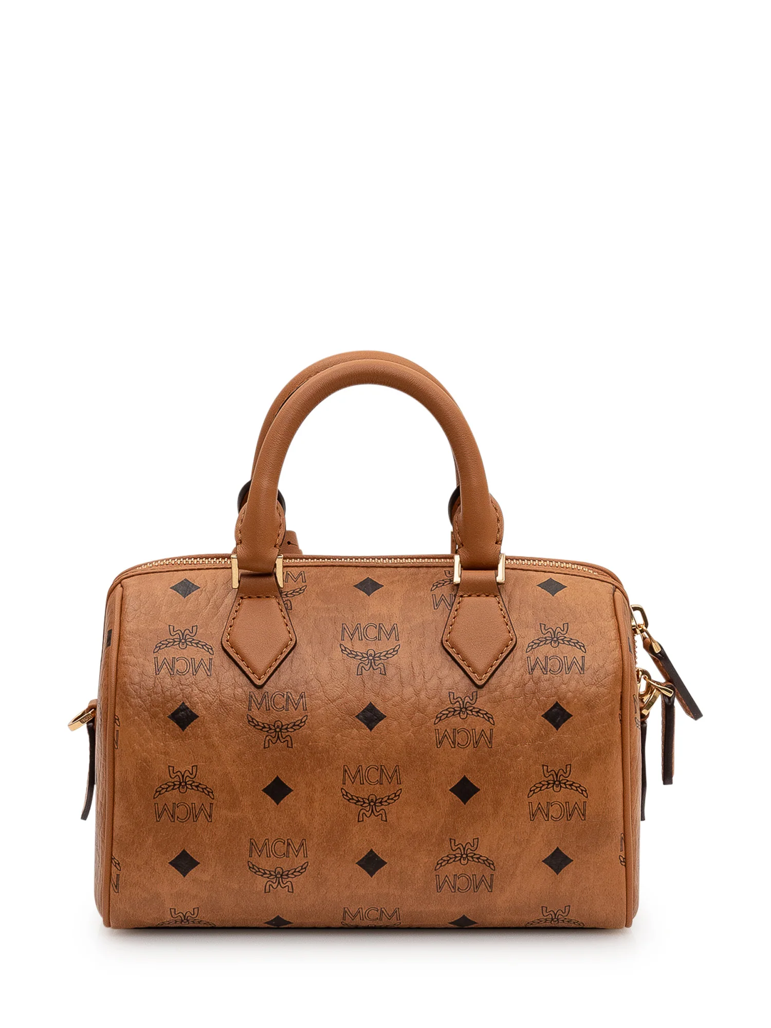 Mcm Mini Boston Handbag - Image 4