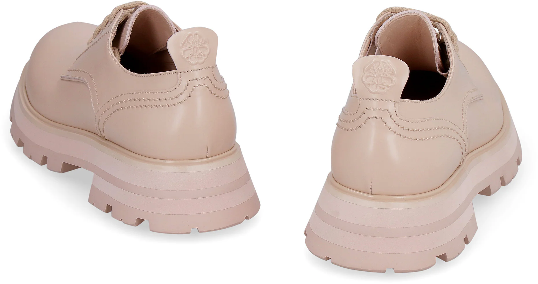 McQueen Wander Leather Lace-up Shoes - Image 4