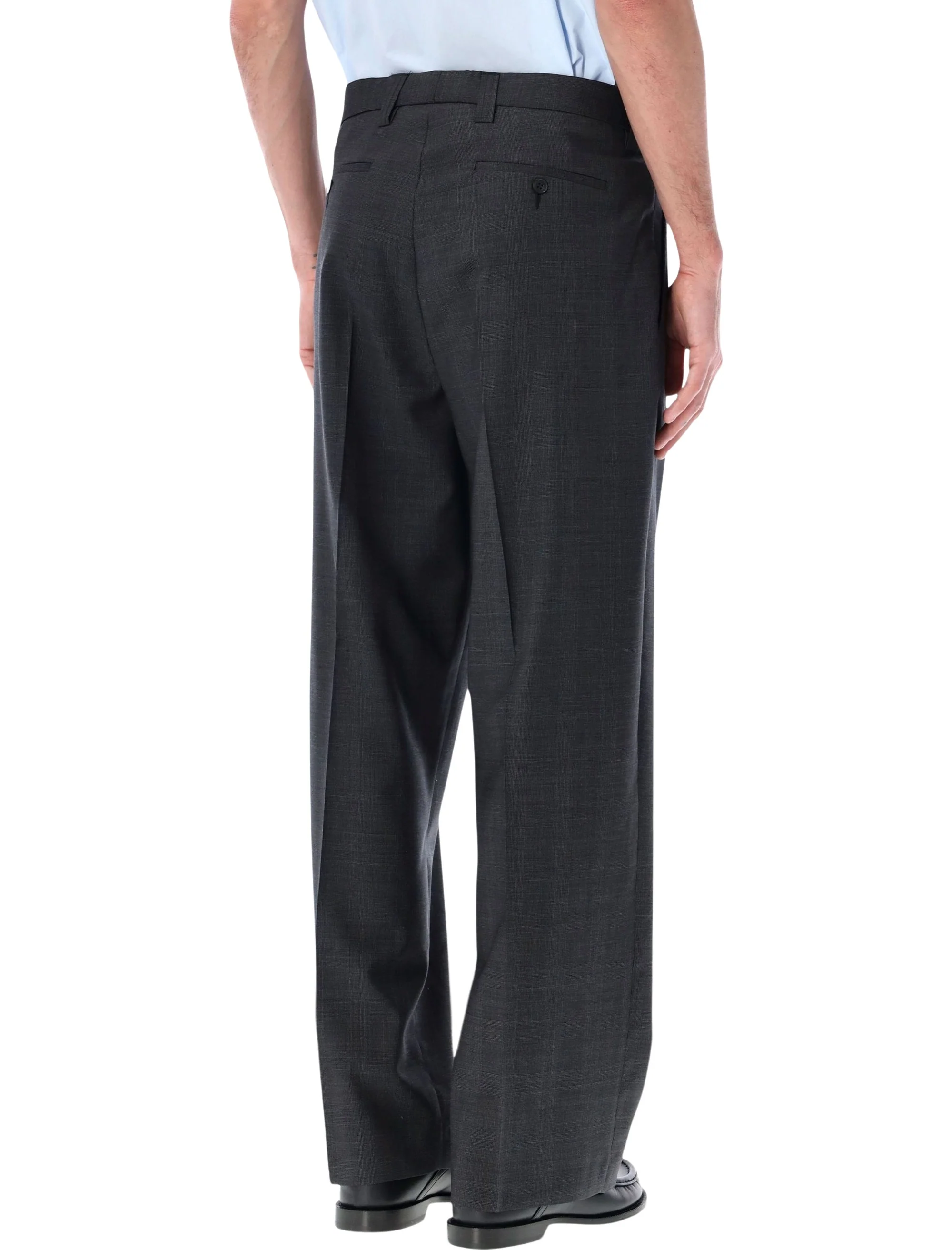 Mfpen Classic Trousers with Straight Fit and Mid-Rise - Size L - Image 2