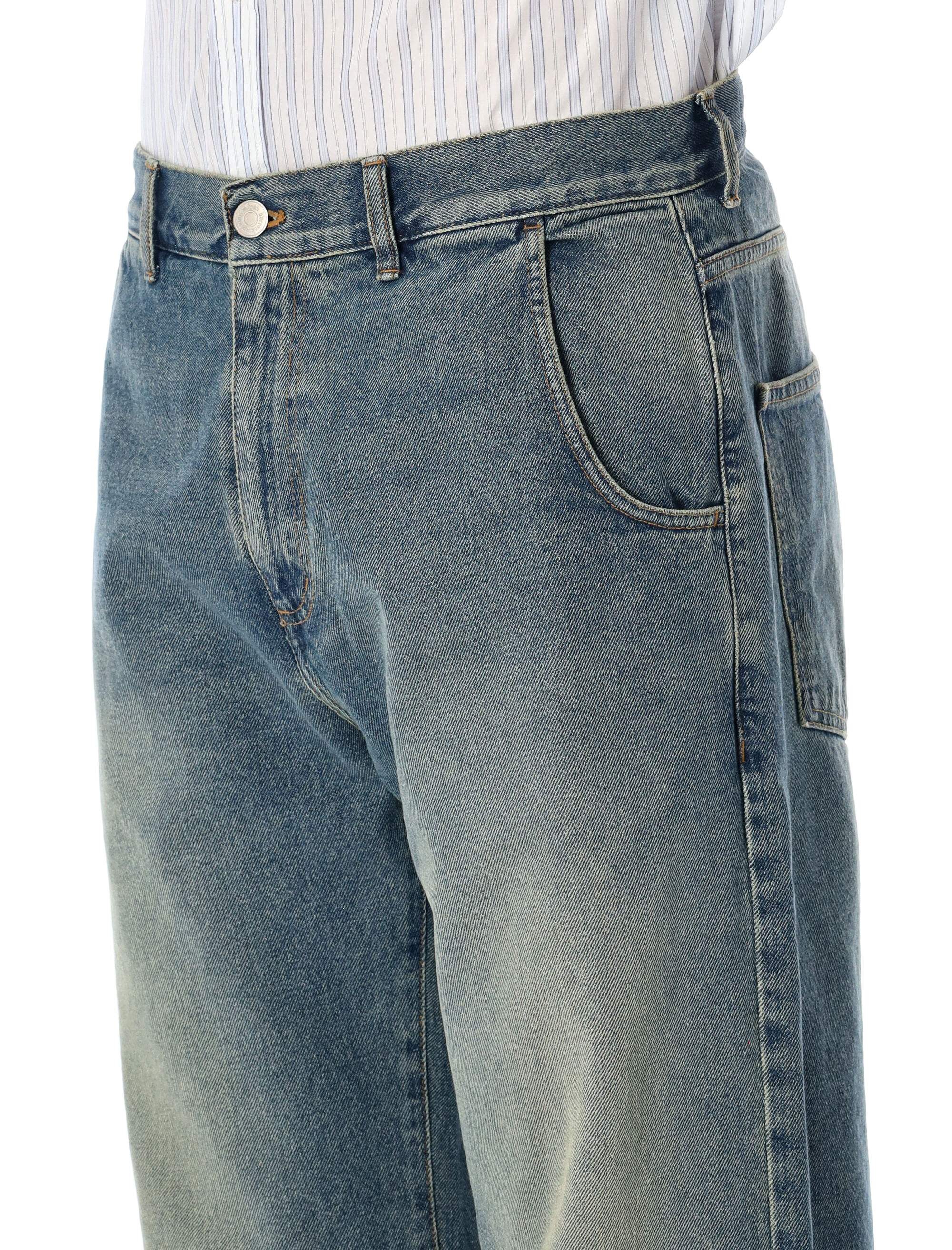 Mfpen Relaxed Straight Fit Jeans - Size L - Image 3