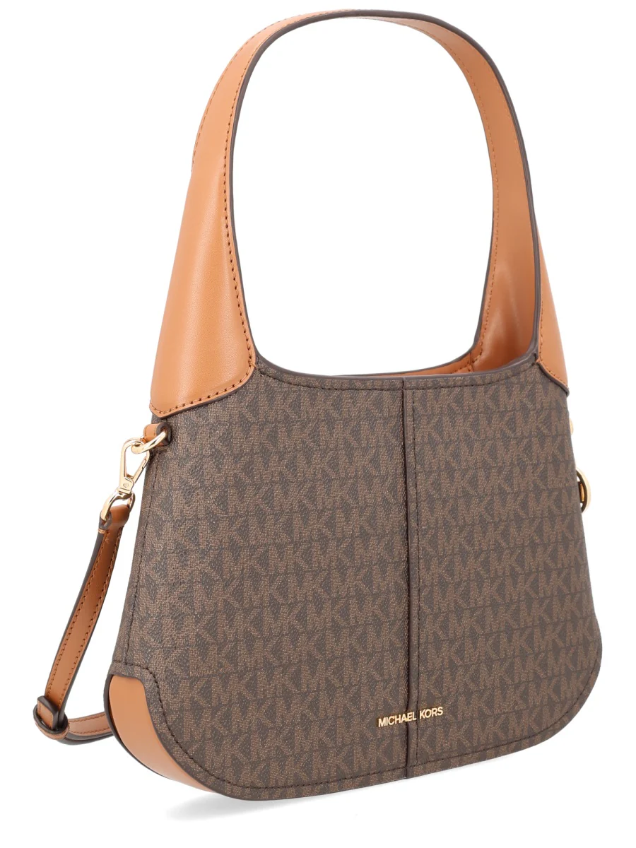 MICHAEL BY MICHAEL KORS Alice Small Signature Logo Shoulder Bag - Image 3