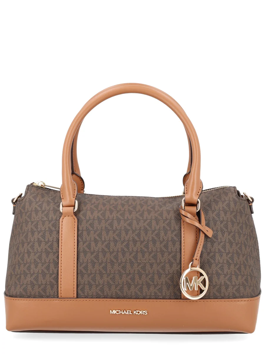 MICHAEL BY MICHAEL KORS Andie Medium Signature Logo Satchel - Image 2