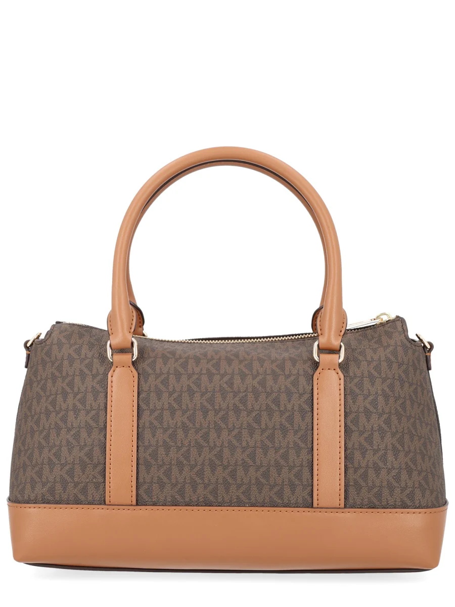 MICHAEL BY MICHAEL KORS Andie Medium Signature Logo Satchel - Image 3