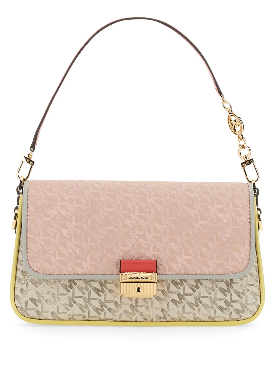 Michael By Michael Kors BRADSHAW Bag with Color-block Effect - Image 3