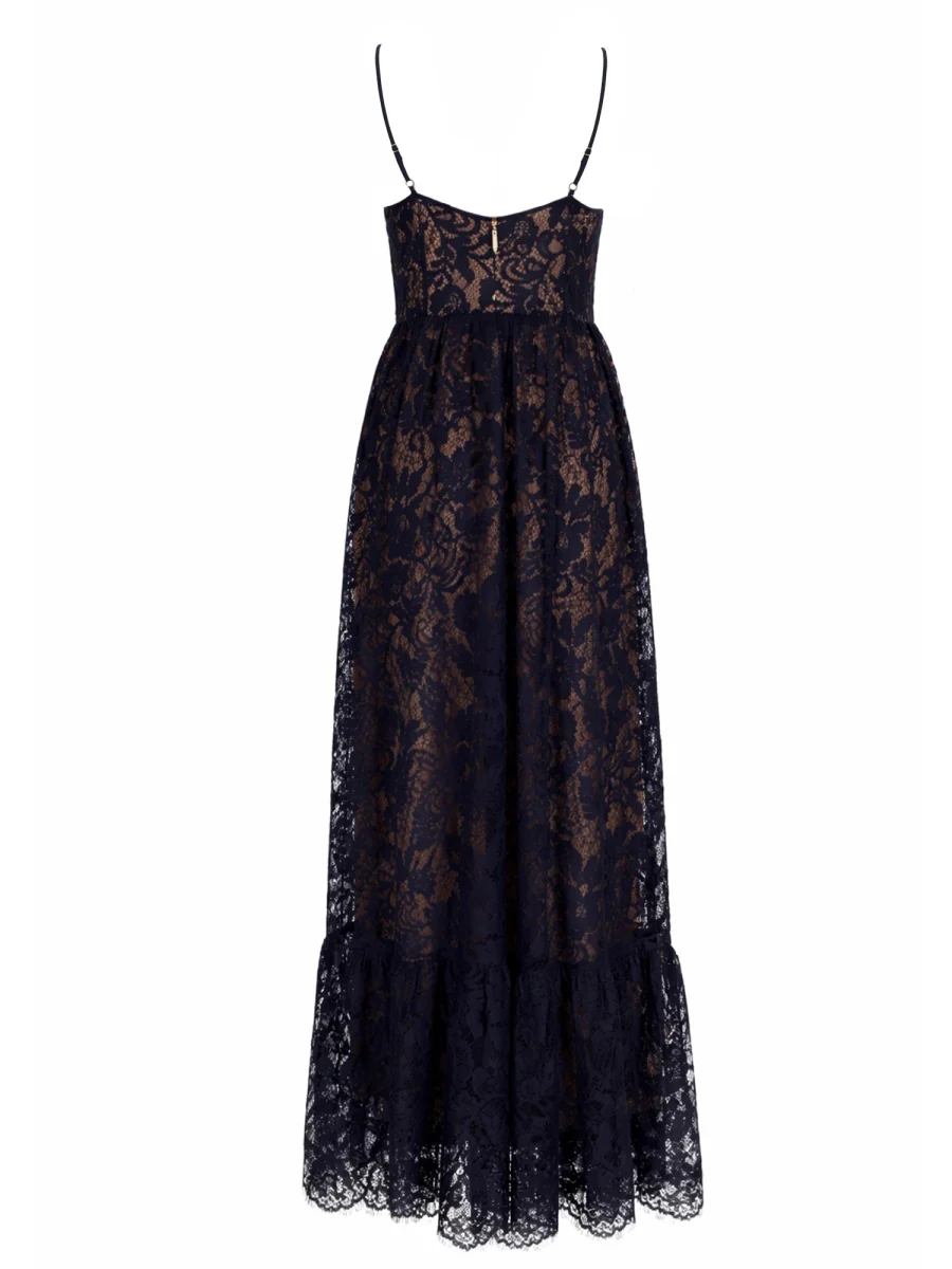 MICHAEL BY MICHAEL KORS Corded Floral Lace Maxi Dress - Image 2