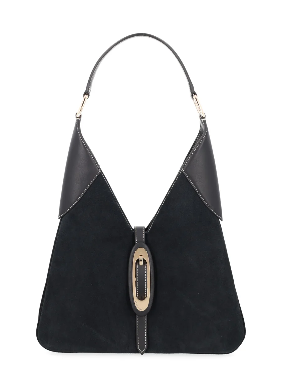 MICHAEL BY MICHAEL KORS Cornelia Medium Suede Hobo Shoulder Bag - Image 4