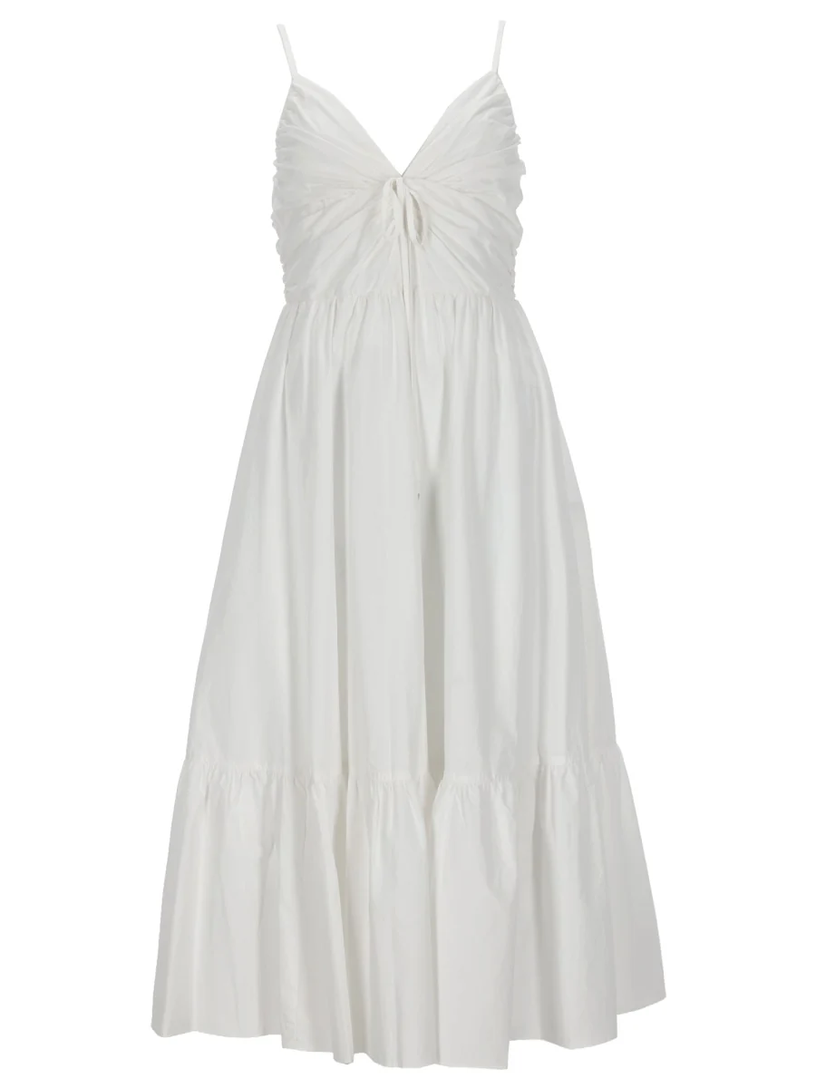 MICHAEL BY MICHAEL KORS Cotton Poplin Midi Dress