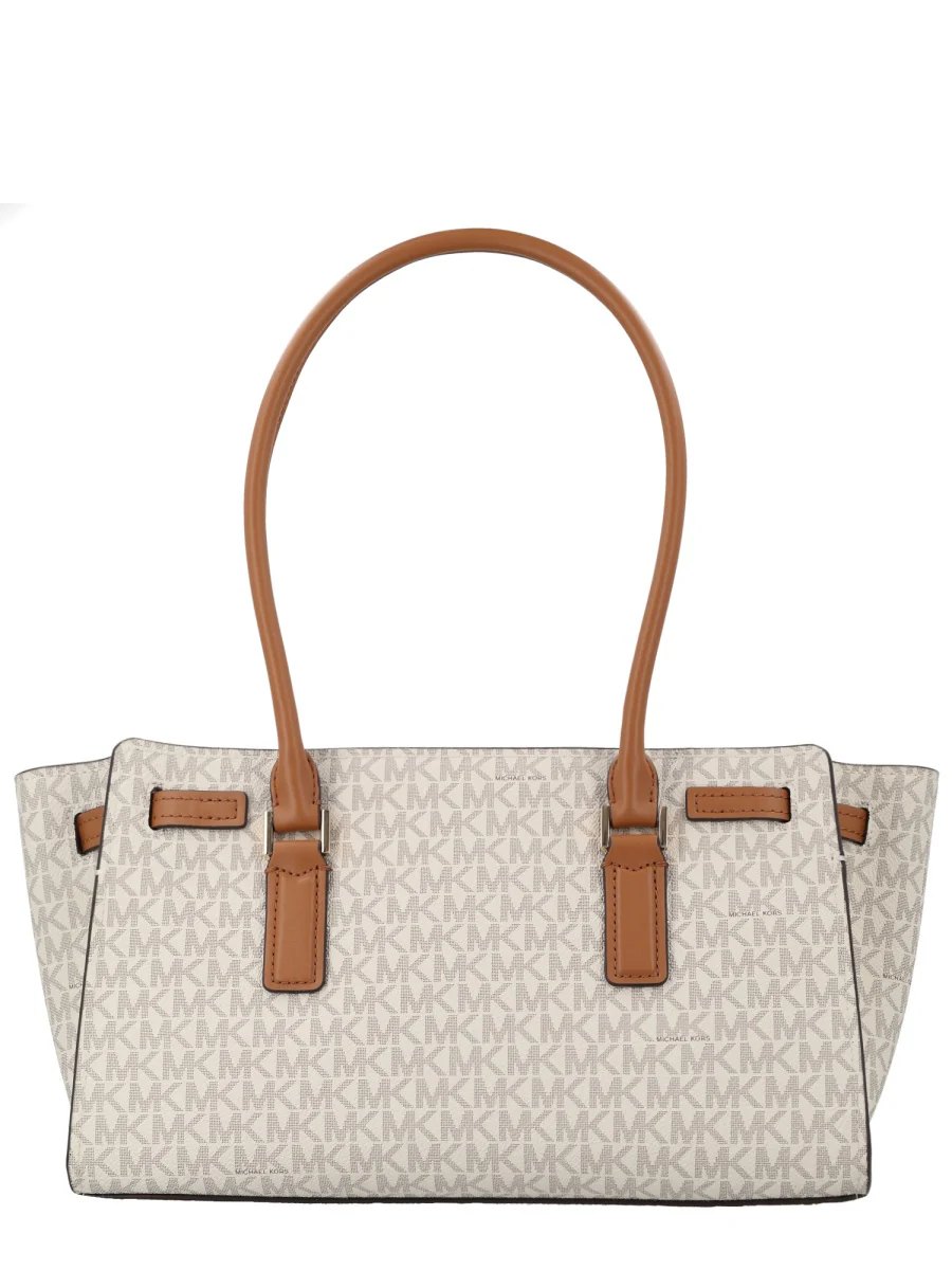 MICHAEL BY MICHAEL KORS Hamilton Moderne Small Signature Logo Satchel - Image 3