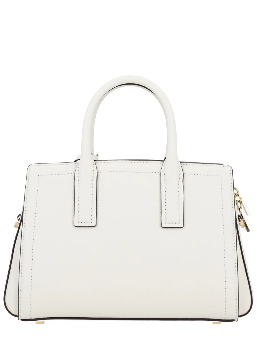 MICHAEL BY MICHAEL KORS Laila Small Pebbled Leather Satchel - Image 6