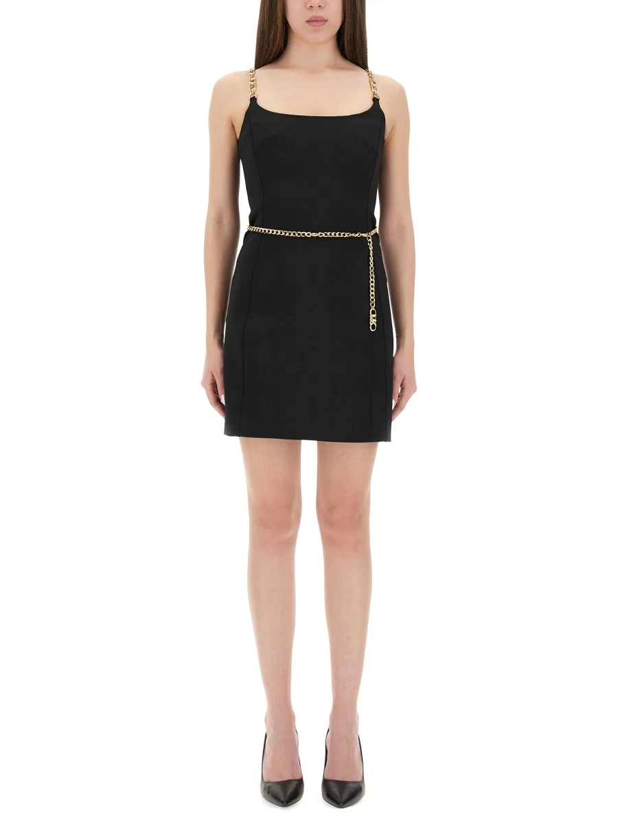 Michael By Michael Kors Slim Fit Bustier Minidress with Belt - Image 7