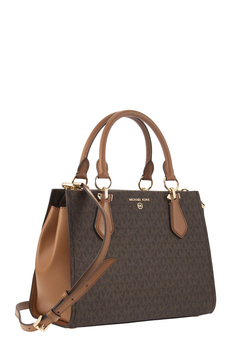 MICHAEL MICHAEL KORS Marilyn PVC Handbag - Image 4