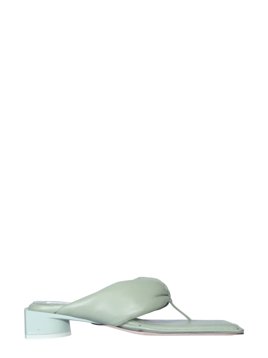 MIISTA 30mm Knotted Heeled Sandals