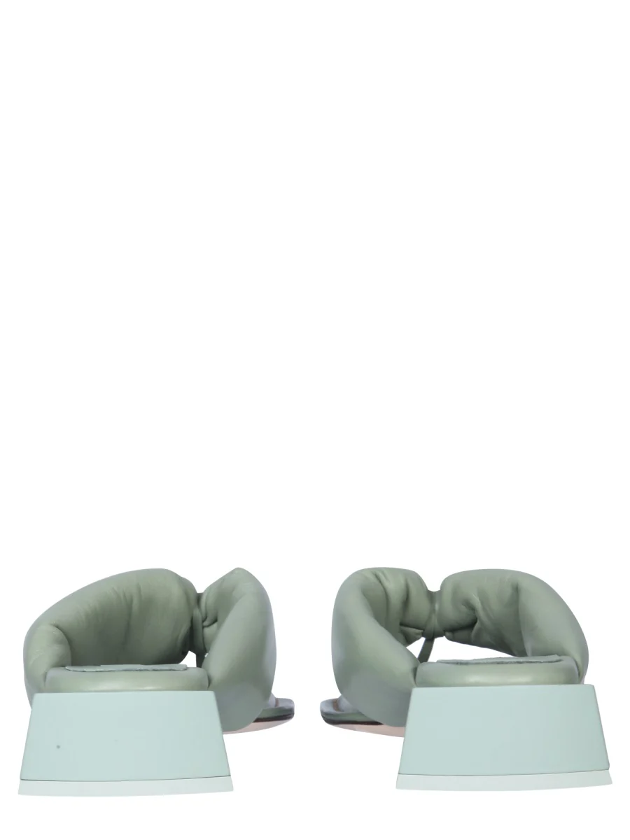 MIISTA 30mm Knotted Heeled Sandals - Image 3