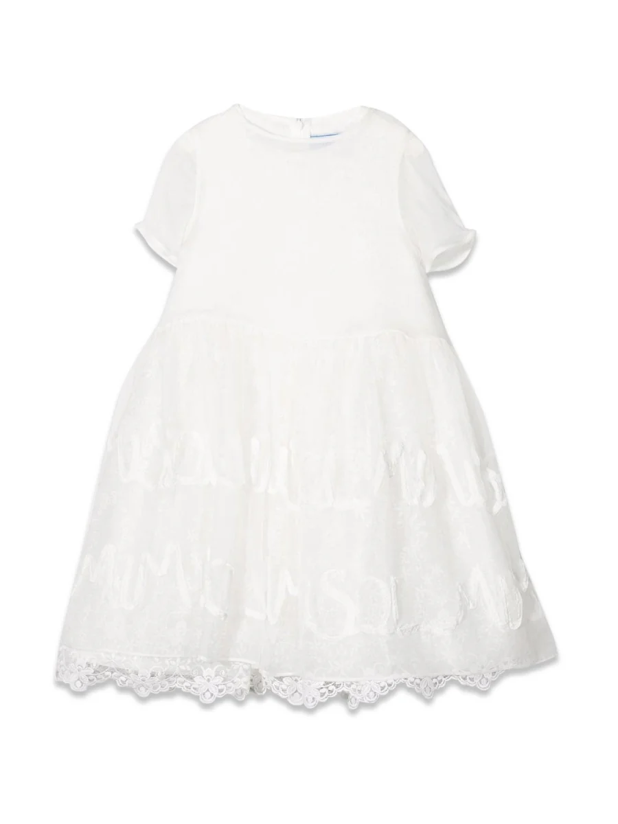 MIMISOL Lace-detail Panelled Midi Dress