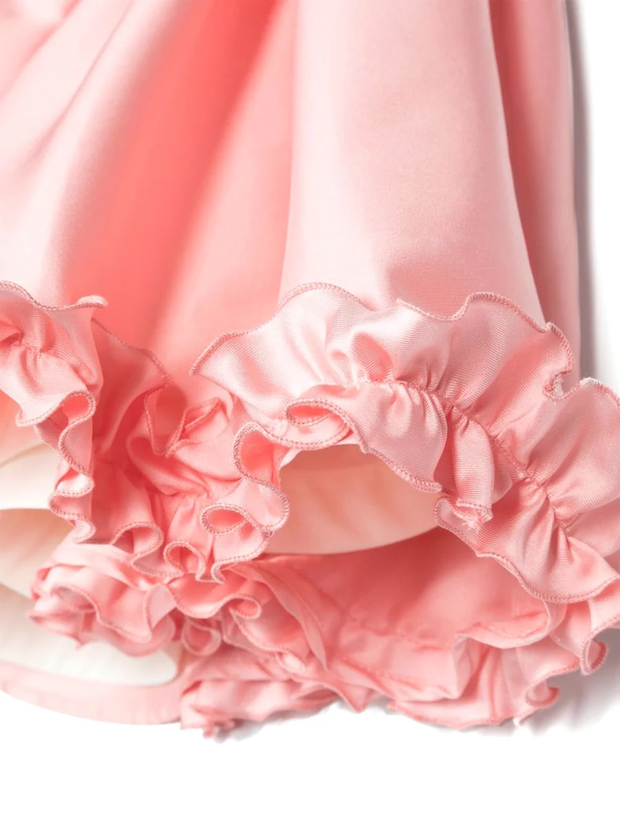 MIMISOL Ruffled Satin Dress - Image 3