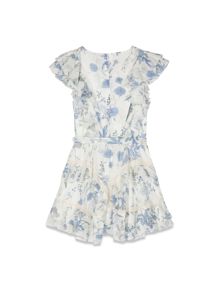 MISS BLUMARINE Floral Print Dress - Image 2
