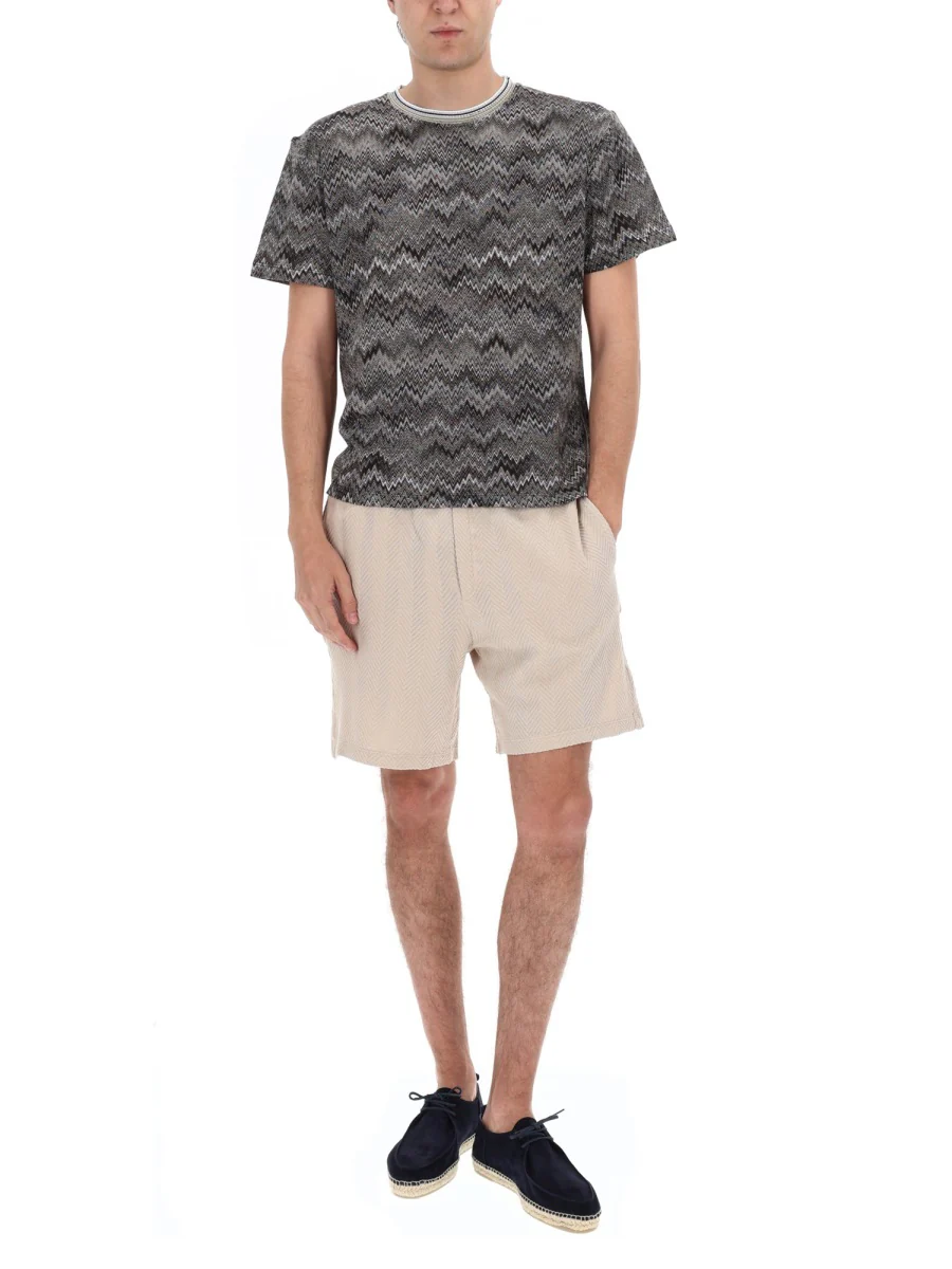 Missoni Essential Cotton T-Shirt for Men - SS26 - Image 2