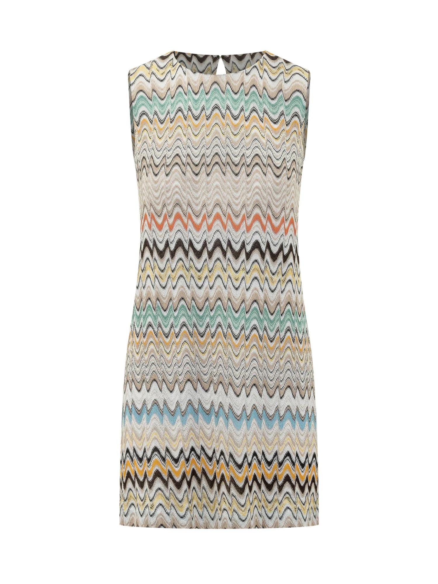 Missoni Sleeveless Chevron Mini Suit