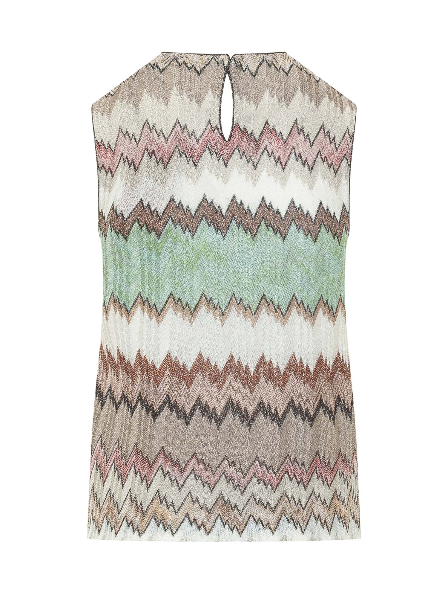 Missoni Sleeveless Metallic Suit Short Mini - Image 2