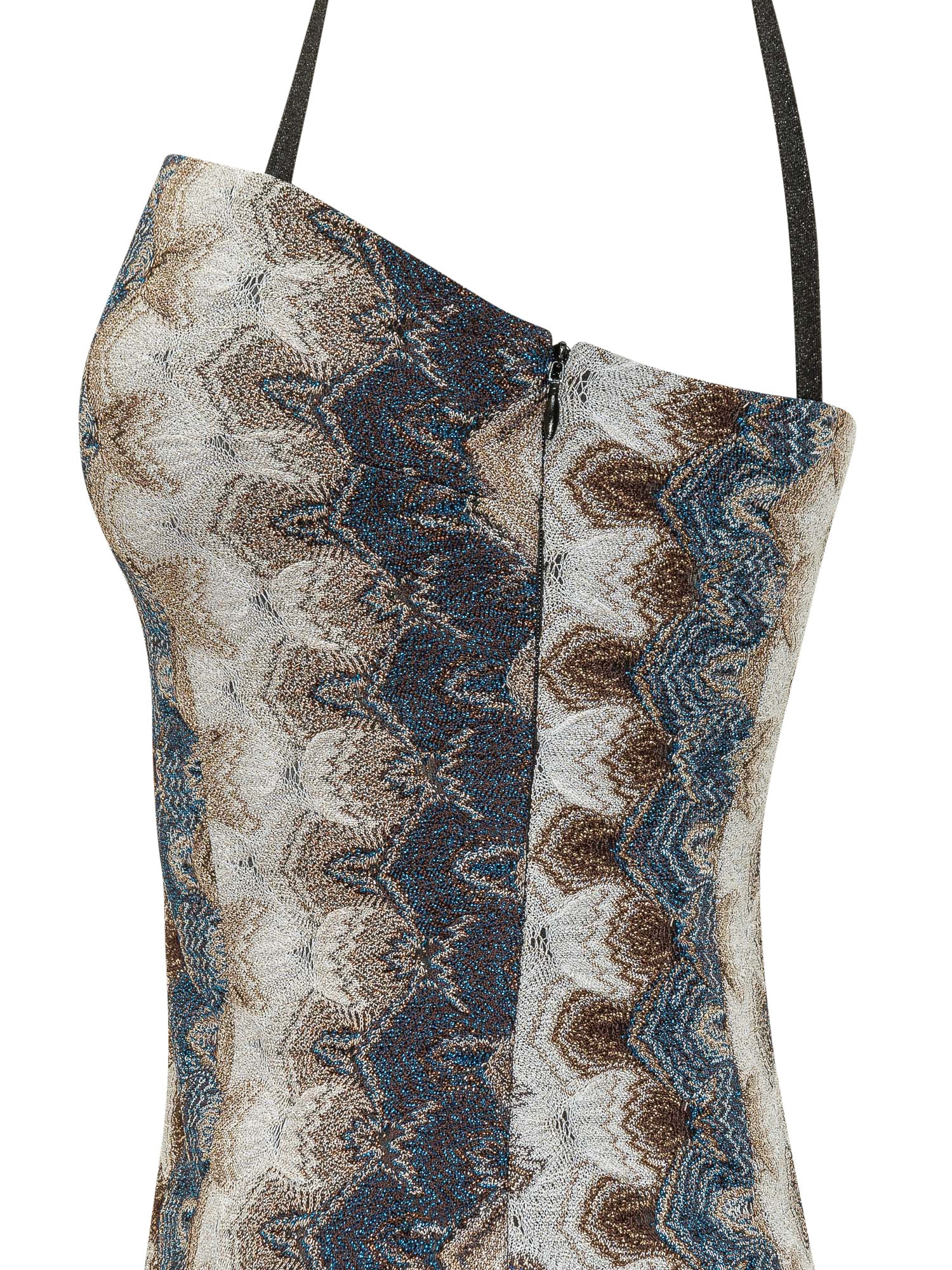 Missoni Sleeveless Mini Suit with Geometric Print - Image 4