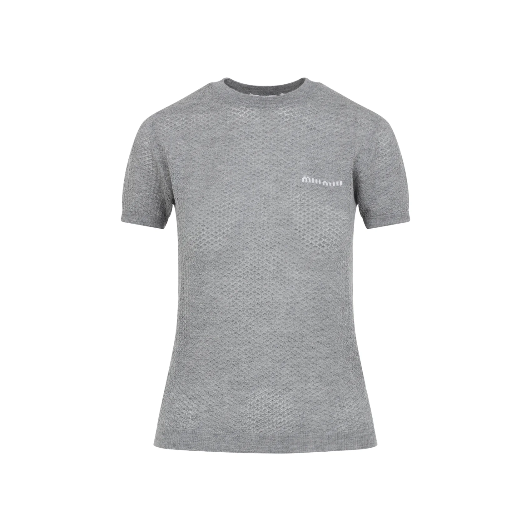 Miu Miu Cashmere T-Shirt - Image 6