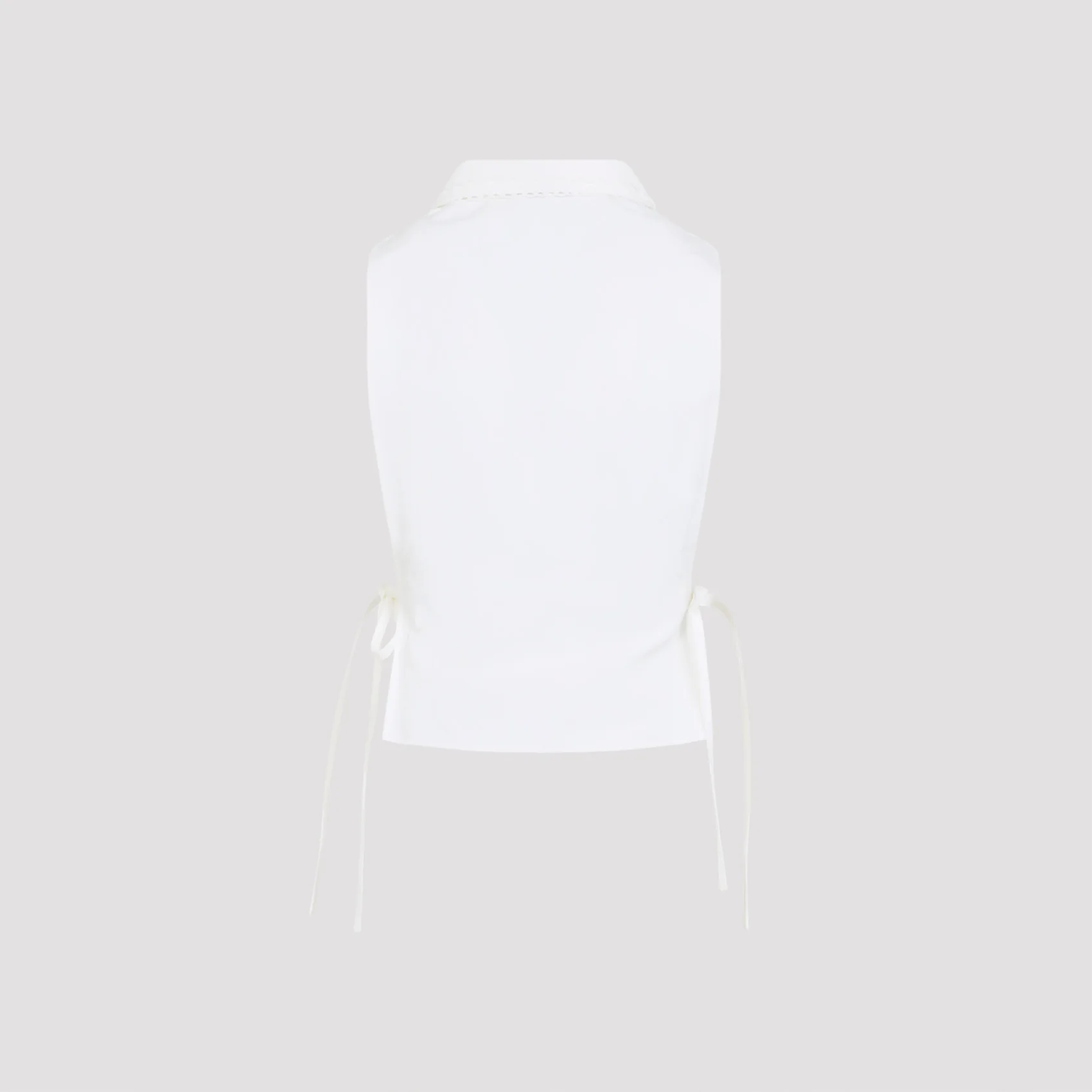 Miu Miu Chic Cotton Blend Shirt for Women - Image 4