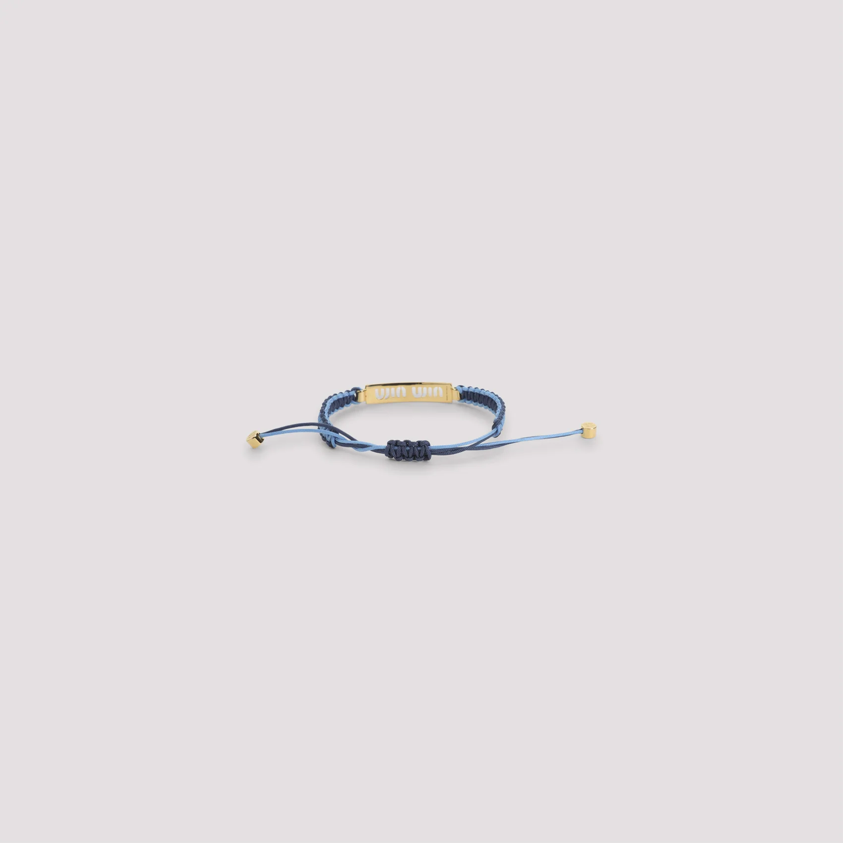 MIU MIU Cotton and Metal Bracelet - Image 4