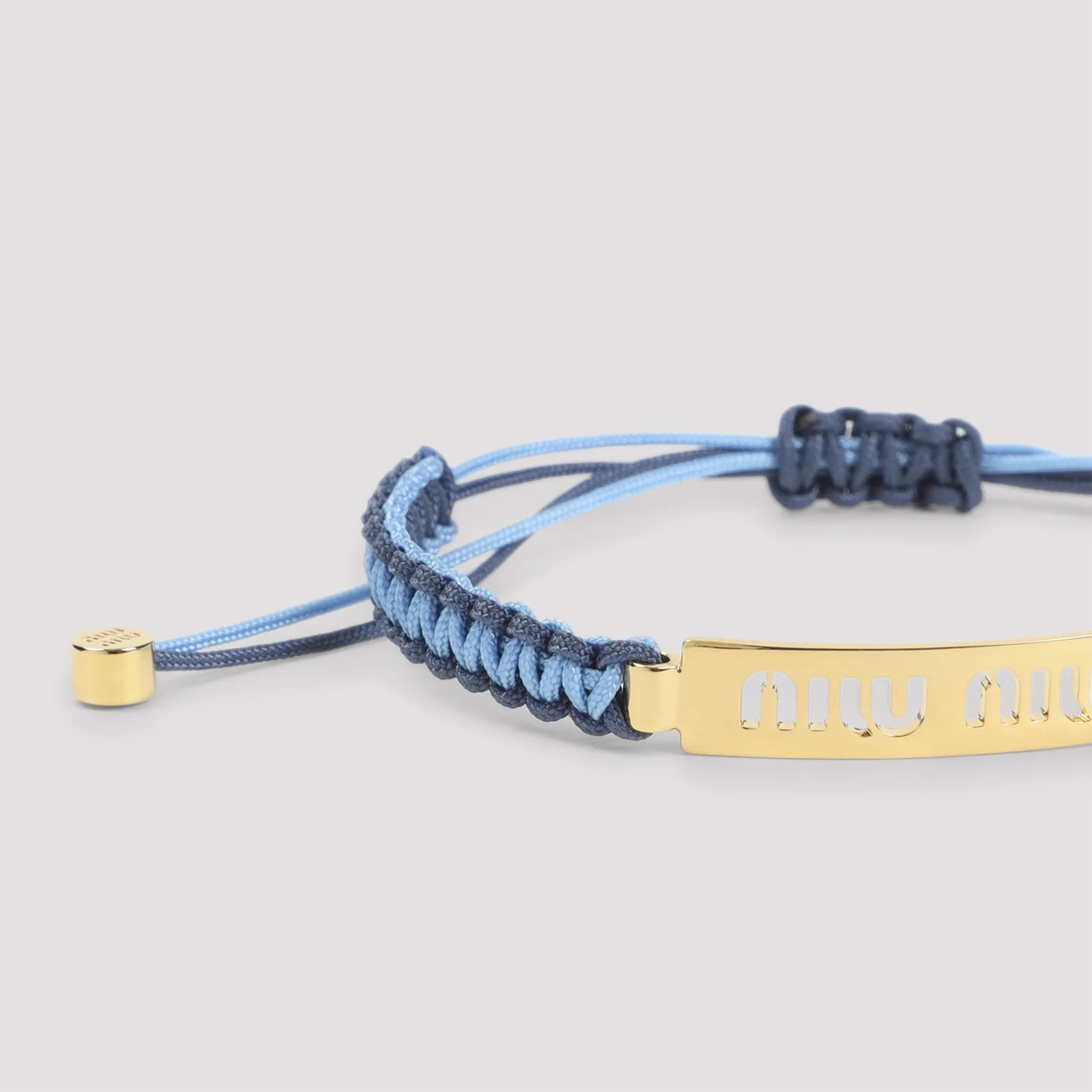 MIU MIU Cotton and Metal Bracelet - Image 5