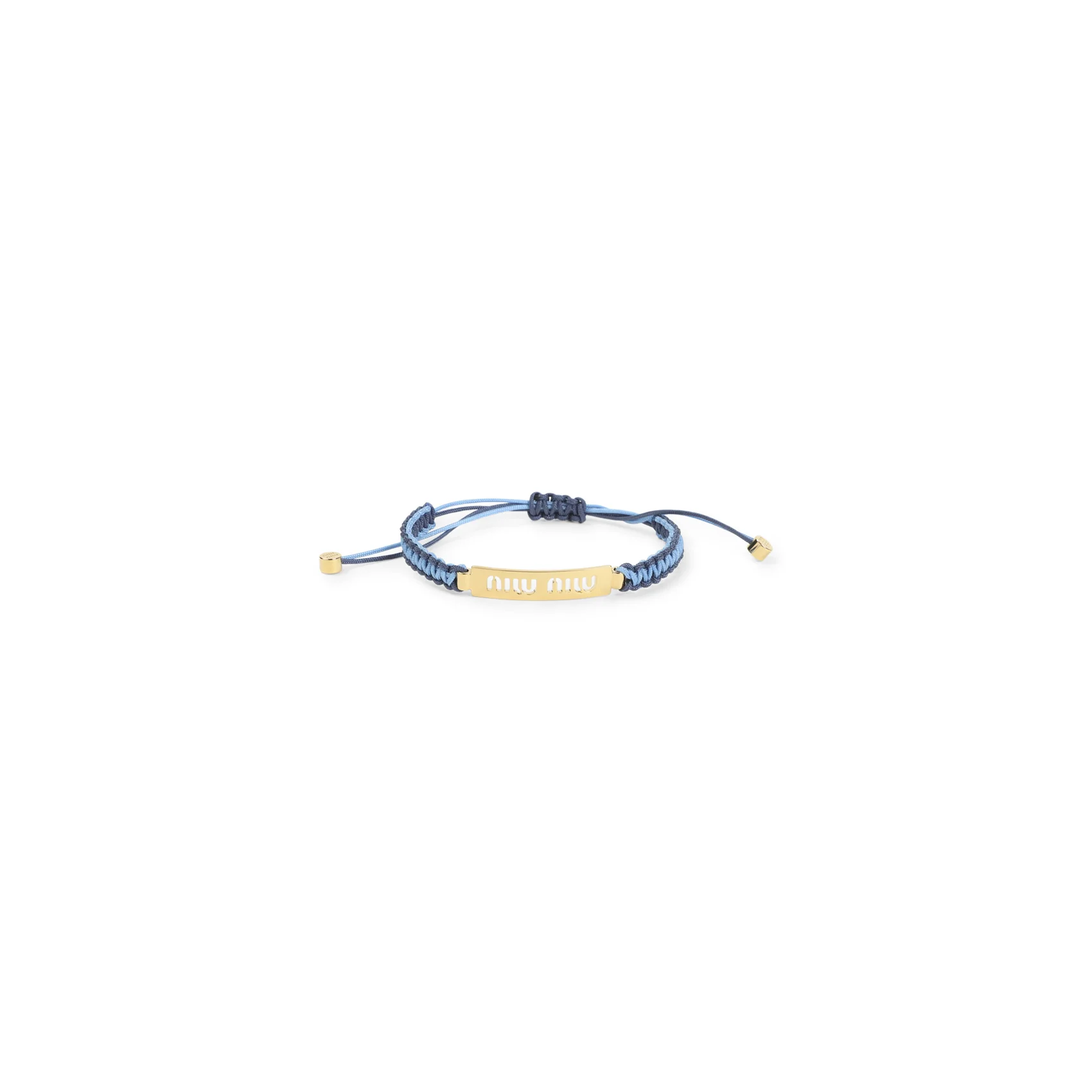 MIU MIU Cotton and Metal Bracelet - Image 6