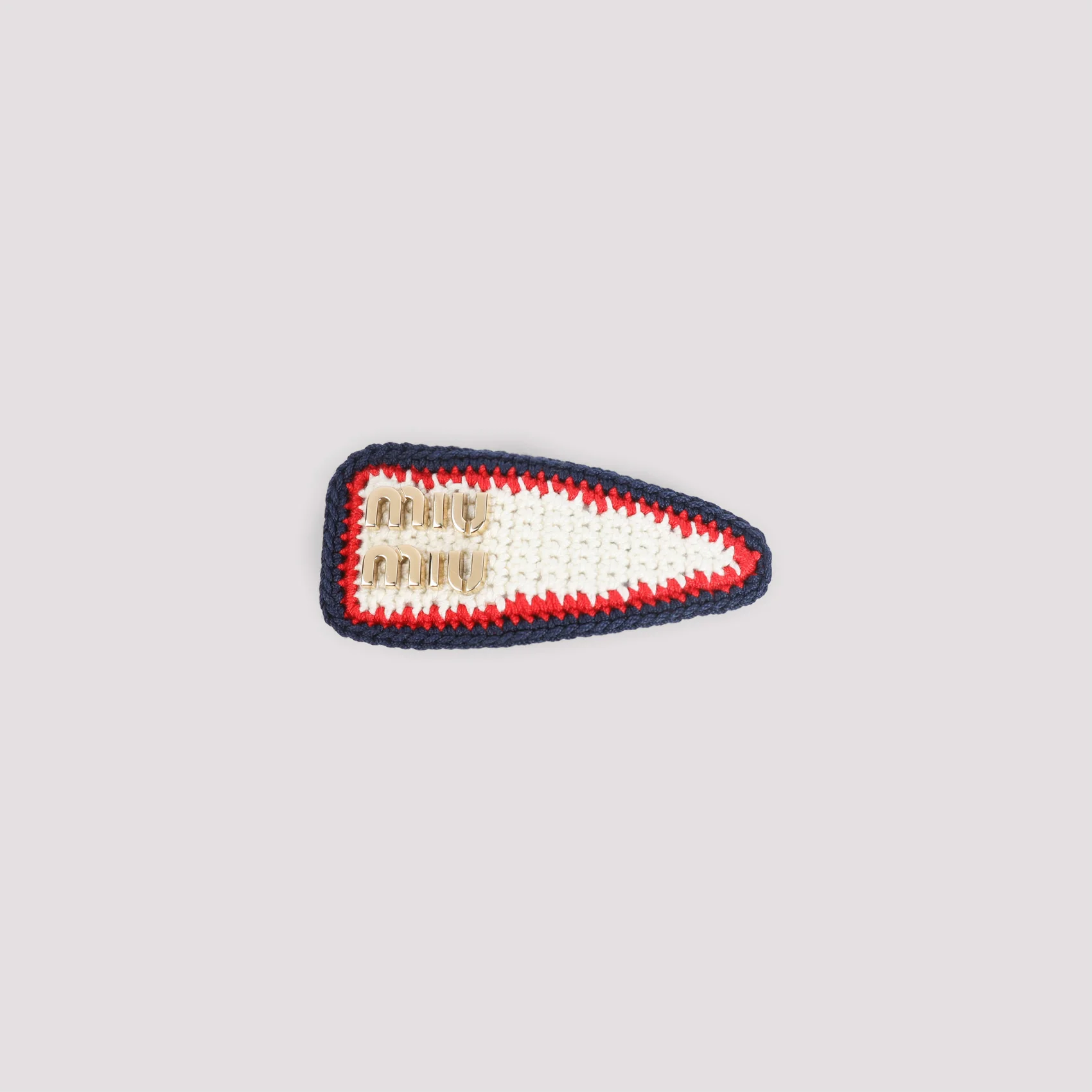 Miu Miu Crochet Hair Clip - Image 7