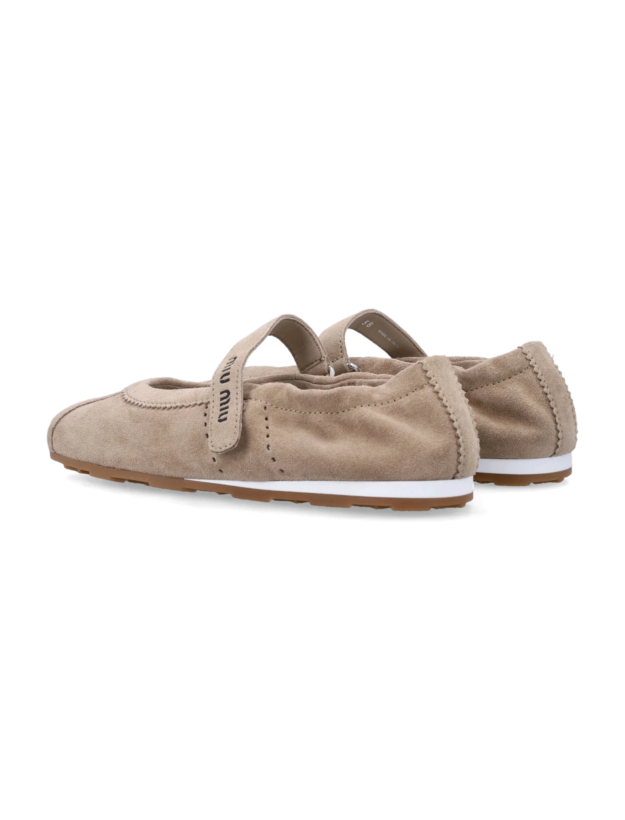 Miu Miu Effortless Plume Ballerinas - Image 3