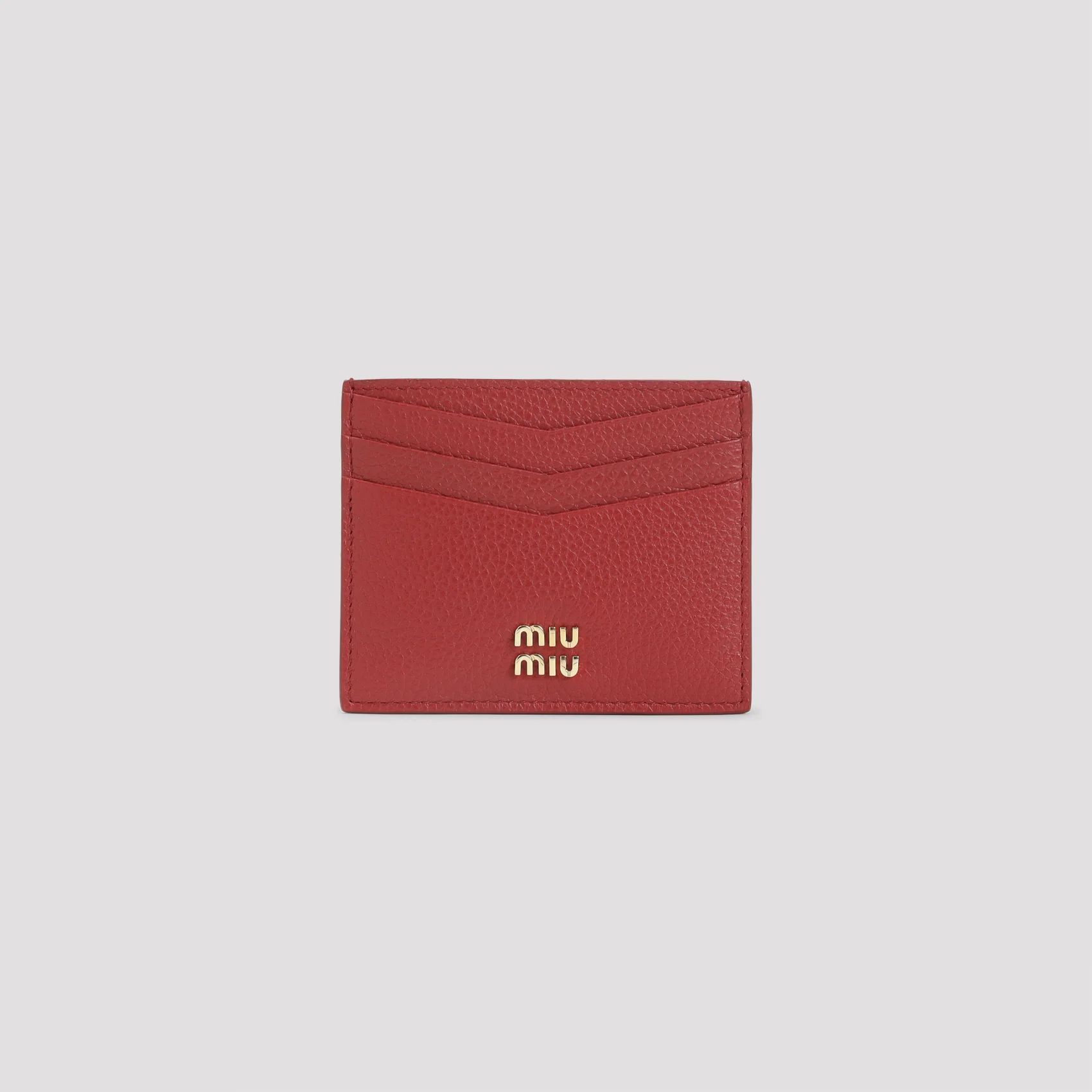 MIU MIU Gem Leather Card Holder - Image 3