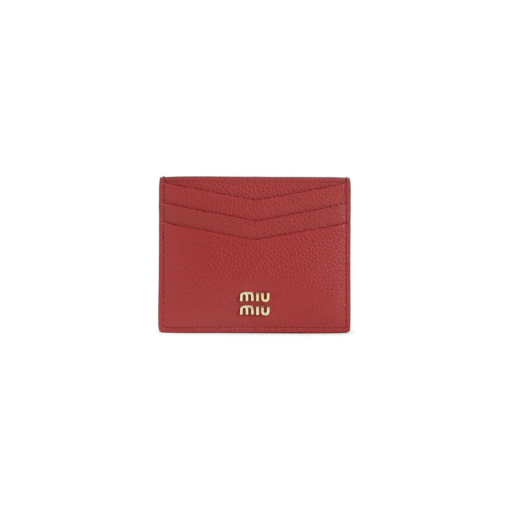MIU MIU Gem Leather Card Holder - Image 6
