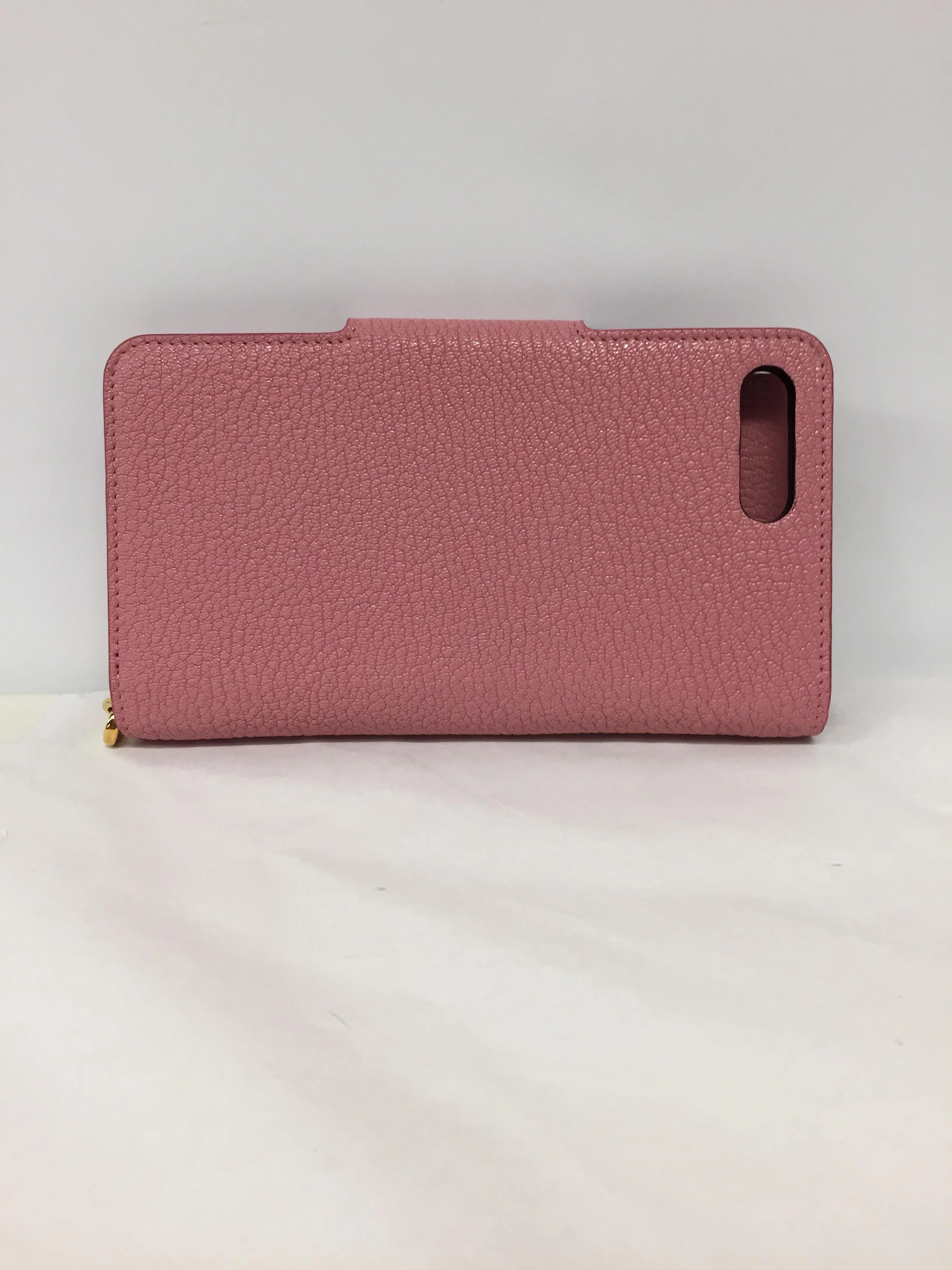 Miu Miu Grainy-leather Phone Case - Image 2