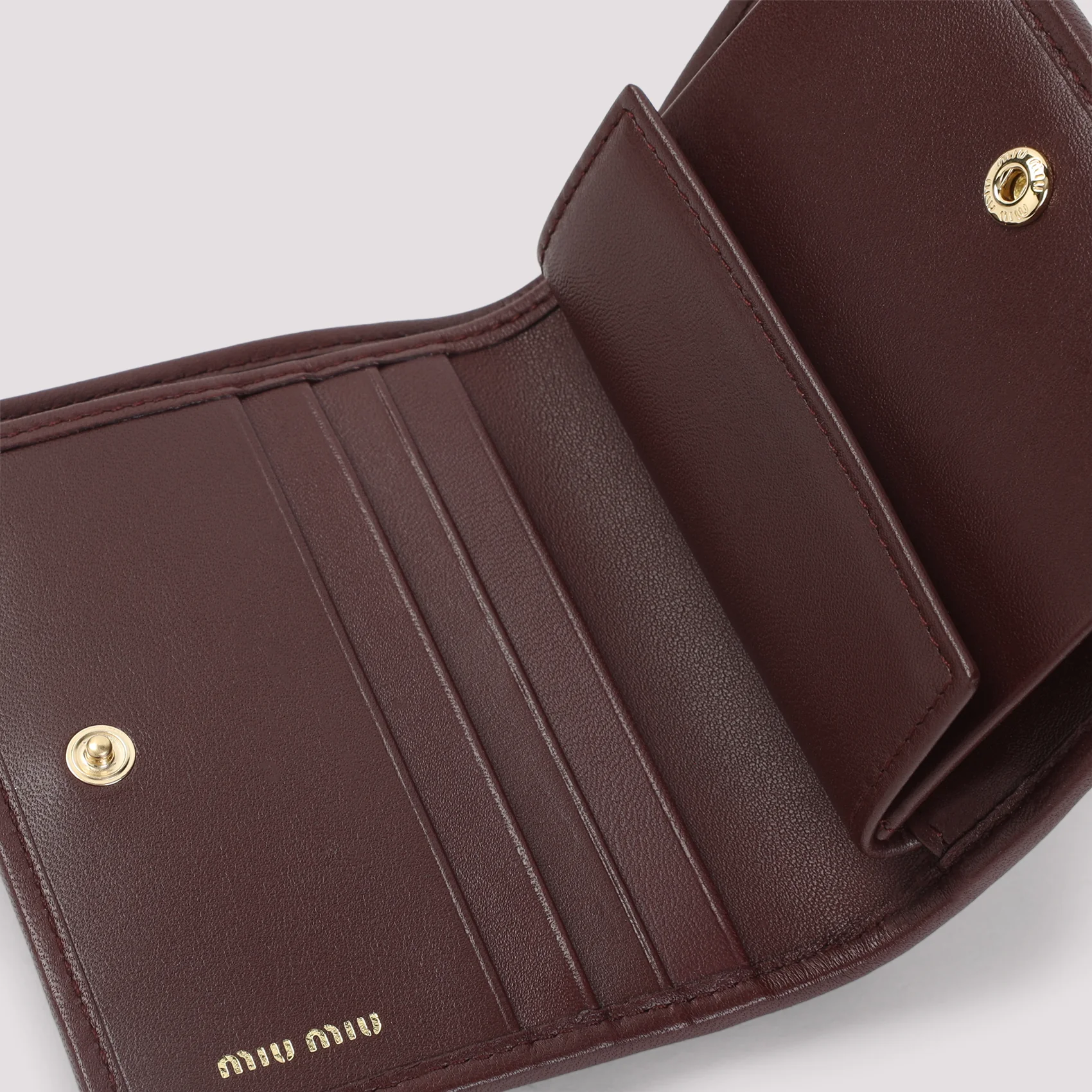 Miu Miu Mini Leather Wallet - Image 5