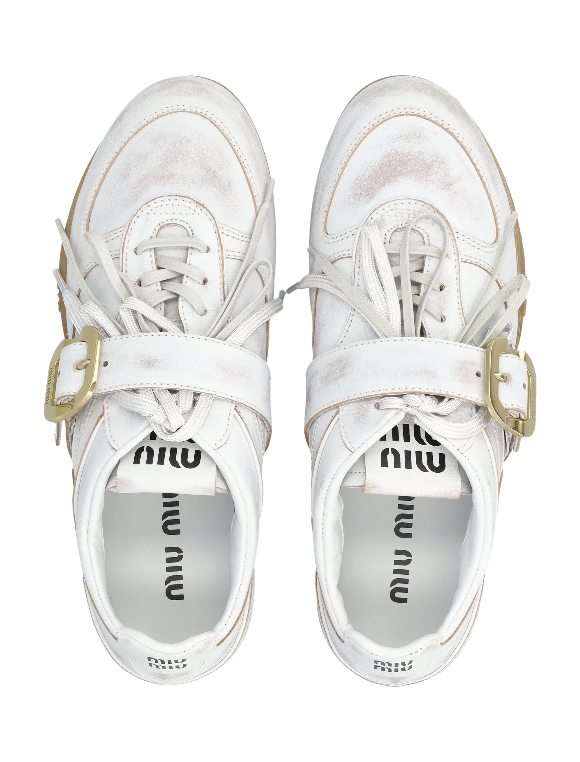 Miu Miu Urban Sport Sneakers with Iconic Buckle - Image 2