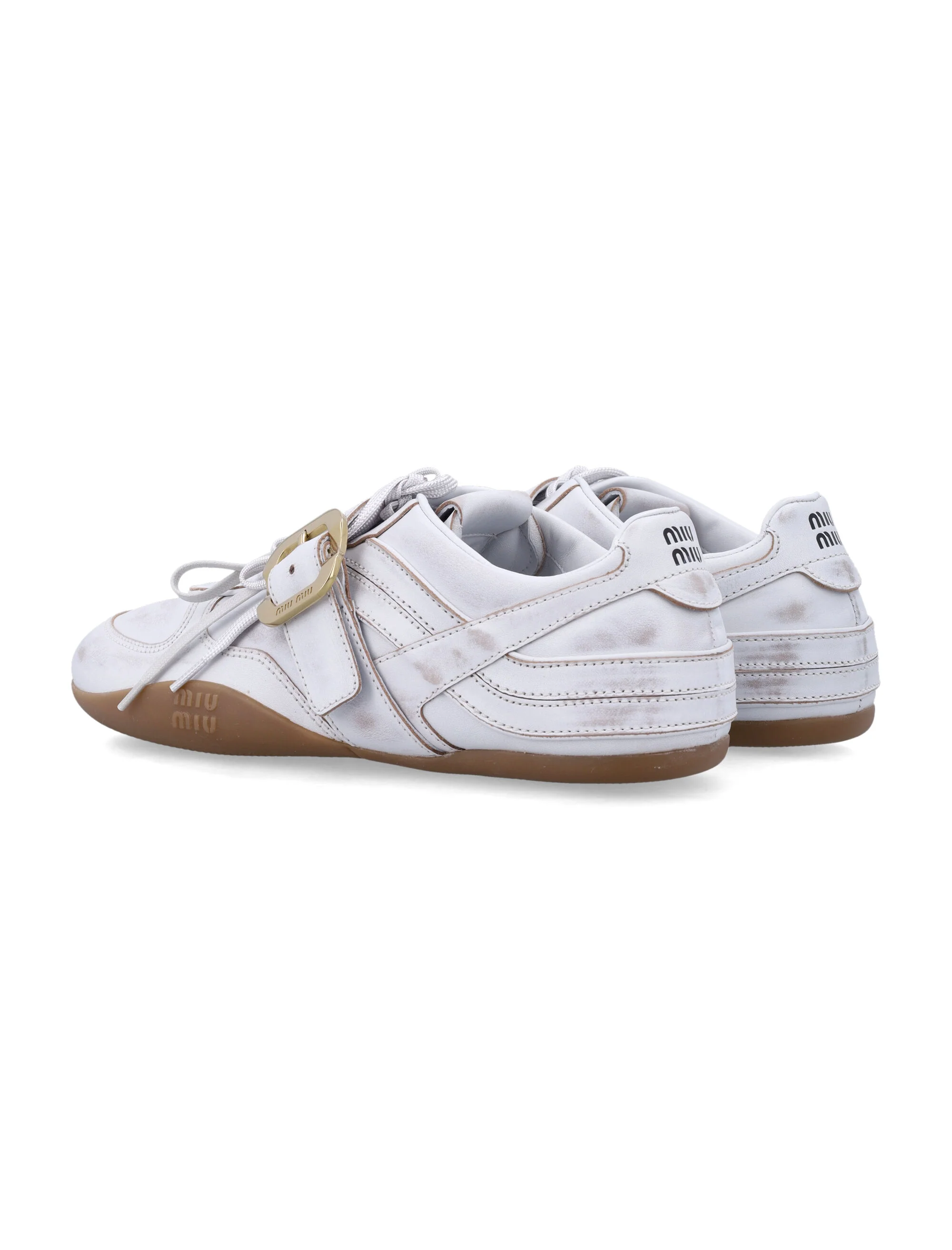Miu Miu Urban Sport Sneakers with Iconic Buckle - Image 4